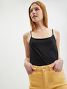 Pieces Gelbe Damenjeans mit weitem Bein Pieces Peggy