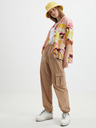 Noisy May Hellbraune Damen-Sweatpants Noisy May Kirby