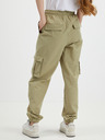 Noisy May Khakifarbene Damen-Sweatpants Noisy May Kirby
