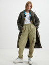 Noisy May Khakifarbene Damen-Sweatpants Noisy May Kirby