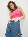 Noisy May Dunkelblaue Jeans mit weitem Bein Noisy May Alexa