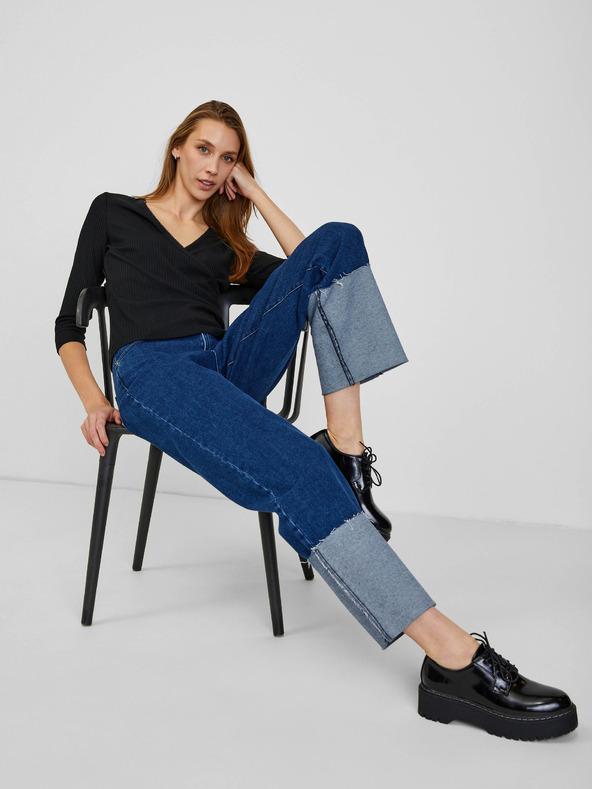 Orsay Schwarzes Damen-T-Shirt ORSAY