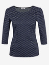 Orsay Dunkelblaues gemustertes Damen-T-Shirt ORSAY