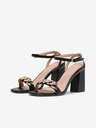 ONLY Schwarze Damen-Sandalen mit Absatz ONLY Alyx