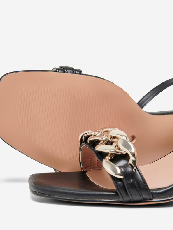 ONLY Schwarze Damen-Sandalen mit Absatz ONLY Alyx