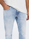 ONLY & SONS Hellblaue Herrenjeans mit geradem Schnitt ONLY & SONS Weft