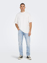 ONLY & SONS Hellblaue Herrenjeans mit geradem Schnitt ONLY & SONS Weft