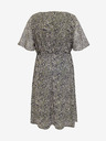ONLY CARMAKOMA Khakifarbenes gemustertes Damenkleid ONLY CARMAKOMA Inessa