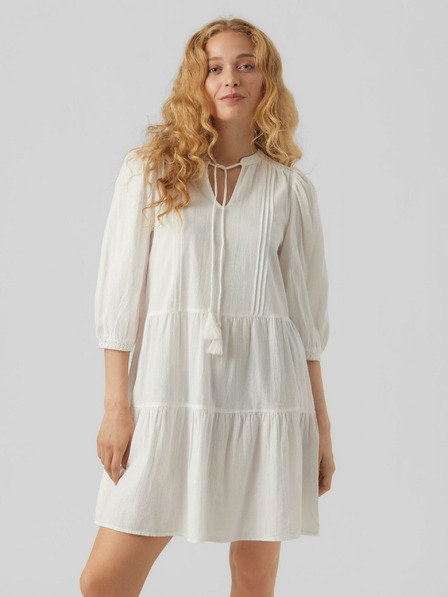 Vero Moda Weißes VERO MODA Pretty Kleid für Frauen