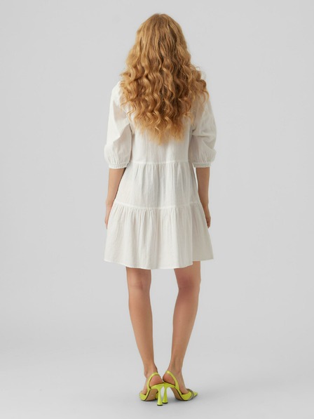 Vero Moda Weißes VERO MODA Pretty Kleid für Frauen