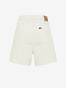 Lee Weiße Damen-Shorts aus Denim Lee
