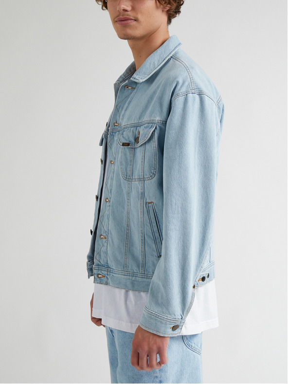 Lee Lee Hellblaue Herren-Denim-Jacke