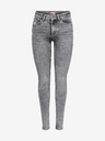 ONLY Graue Skinny-Fit-Jeans für Damen ONLY