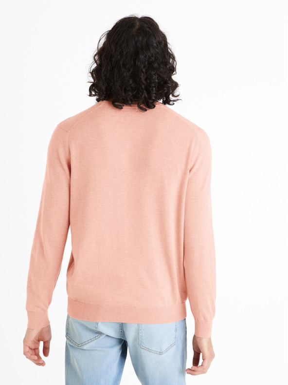 Celio Rosa Herren Celio Decoton Pullover