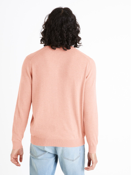 Celio Rosa Herren Celio Decoton Pullover