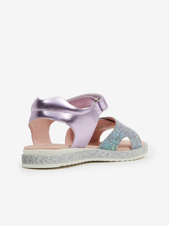 Richter Grüne und lila Mädchen Metallic-Sandalen Richter