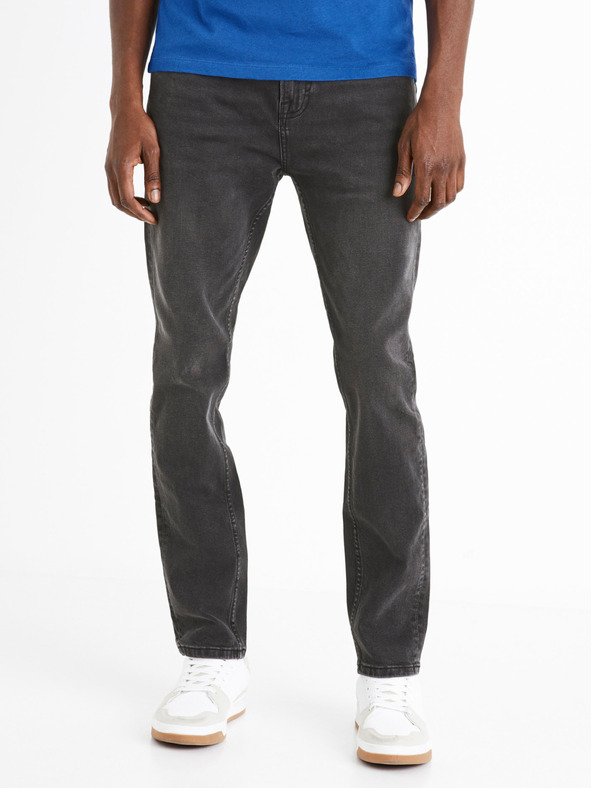 Celio Dunkelgraue Herren Slim Fit Jeans Celio C25 Dolls