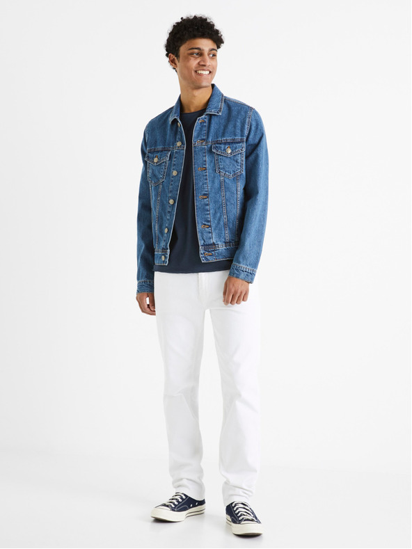 Celio Blaue Herren-Jeansjacke Celio Dudens