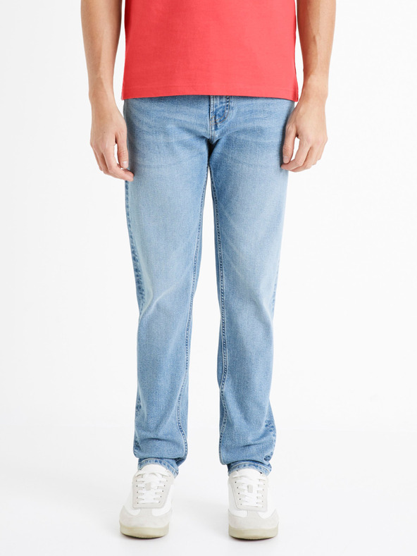 Celio Hellblaue Slim Fit Herrenjeans Celio C25 Doslight25