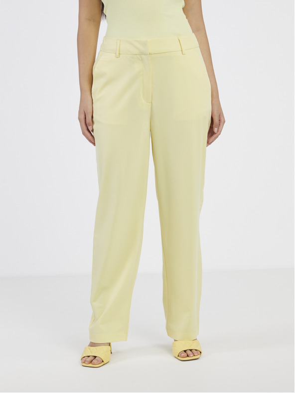 Vero Moda VERO MODA Zelda hellgelbe Damenhose