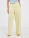 Vero Moda Hellgelbe Damen-Hose mit weitem Bein von VERO MODA Carmen