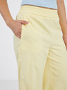 Vero Moda Hellgelbe Damen-Hose mit weitem Bein von VERO MODA Carmen