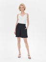 ONLY Schwarze Damenshorts aus Leinen ONLY Tokyo