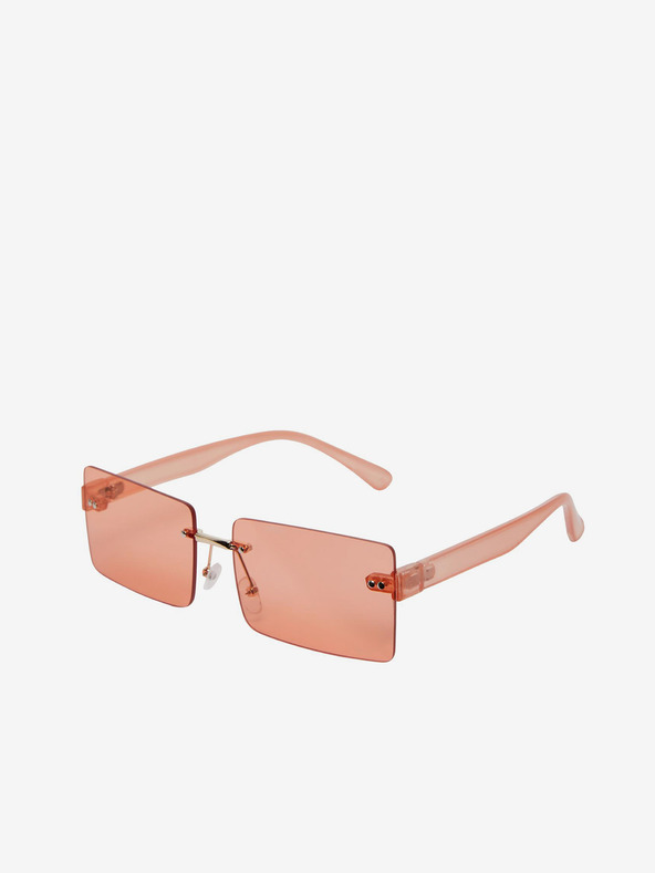 Pieces Orangefarbene Damen-Sonnenbrille Pieces Britney