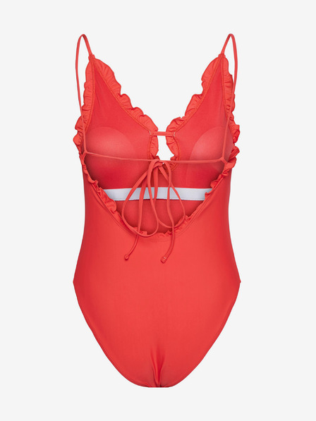 Pieces Roter Damen-Badeanzug in einem Stück Stücke Blua