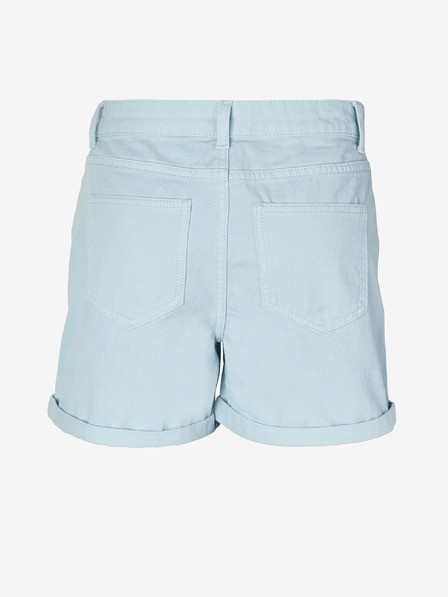Noisy May Hellblaue Damen-Jeans-Shorts Noisy May Smiley
