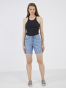 Noisy May Blaue Damen-Denim-Shorts Noisy May Smiley