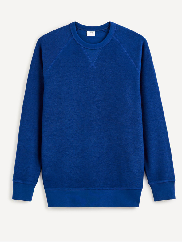 Celio Blaues Herren-Sweatshirt Celio Dereverse
