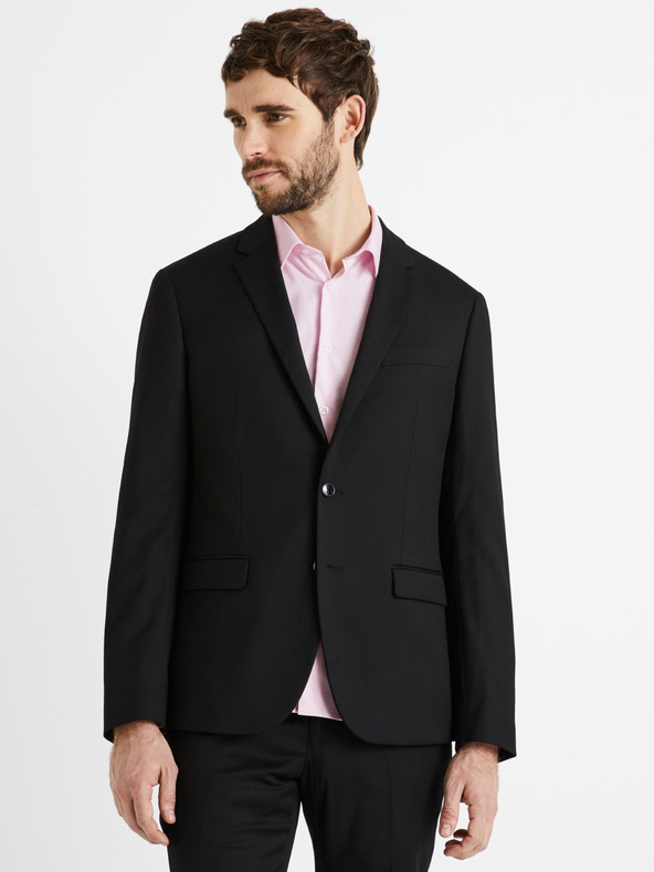 Celio Schwarze Herren-Anzugjacke Celio Duarmure