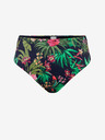 ONLY Grün-Blau Damen Blumen Bikiniunterteil ONLY Juliette