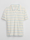 GAP Gestreiftes Kinder-Poloshirt GAP