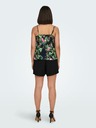 ONLY Grün-schwarz gemustertes Damen-Tanktop ONLY Nova