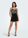 ONLY Grün-schwarz gemustertes Damen-Tanktop ONLY Nova