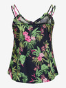 ONLY Grün-schwarz gemustertes Damen-Tanktop ONLY Nova