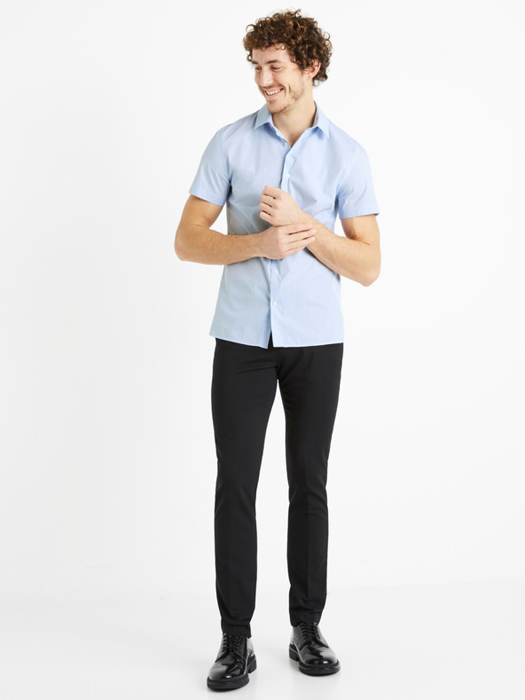 Celio Hellblaues Herrenhemd Celio Masantal2c