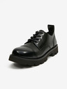 Diesel Schwarze, glänzende Diesel Halbstiefel für Herren