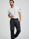 Sam 73 Schwarze und graue Herrenhose mit abnehmbarem Bein SAM73 Walter