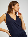 Sam 73 Dunkelblaues Damen-Basic-Tank-Top SAM73 Lupus