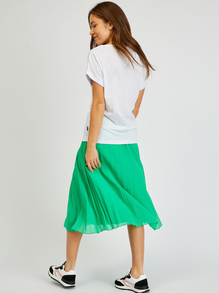 Sam 73 Weißes bedrucktes Damen-T-Shirt SAM73 Bootes