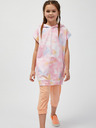 Sam 73 Blau-rosa langes ärmelloses Sweatshirt für Mädchen SAM73 Pyr