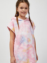 Sam 73 Blau-rosa langes ärmelloses Sweatshirt für Mädchen SAM73 Pyr