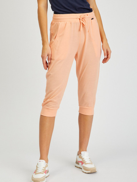 Sam 73 Aprikosenfarbene dreiviertel Jogginghose für Damen SAM73 Phoenix