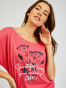 Sam 73 SAM73 Coral Bedrucktes T-Shirt für Damen Circinus