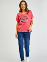 Sam 73 SAM73 Coral Bedrucktes T-Shirt für Damen Circinus