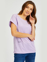 Sam 73 Hellviolettes Damen-T-Shirt SAM73 Dorado