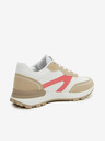 Sam 73 Beige-weiße Damen-Sneaker SAM73 Lendra